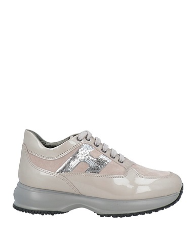 HOGAN Sneakers Maulwurfsgrau Leder