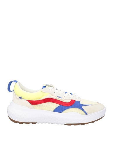 VANS Sneakers Pastel yellow Textile fibres, Leather