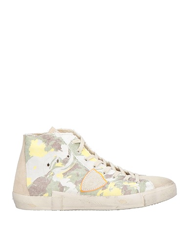 PHILIPPE MODEL Sneakers Bianco Pelle, Fibre tessili