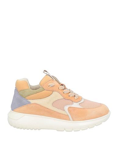 HOGAN Sneakers Hellrosa Leder, Gewebefasern