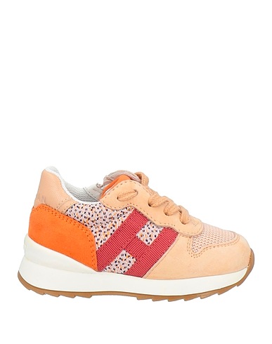 HOGAN Sneakers Blush Leather, Textile fibres