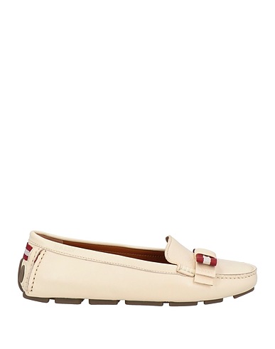 BALLY Loafers Ivory Sheepskin