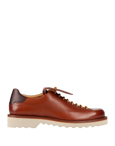BALLY Laced shoes Tan Leather