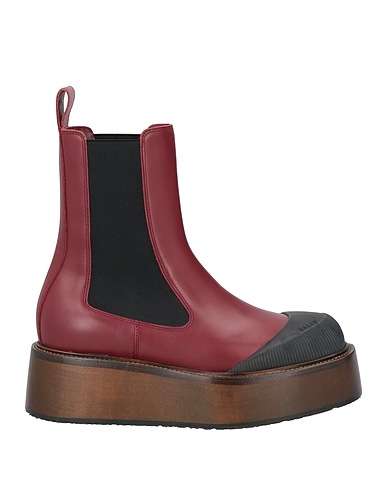 BALLY Stivaletti Bordeaux Pelle di bovino