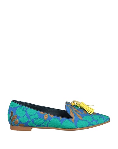 GIOIA.A. Mocassino Blu Fibre tessili