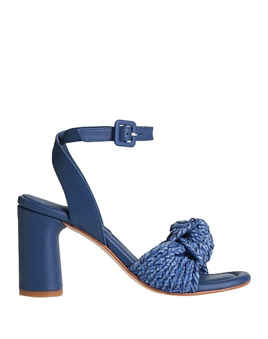 EQUITARE Sandals Blue Textile fibres