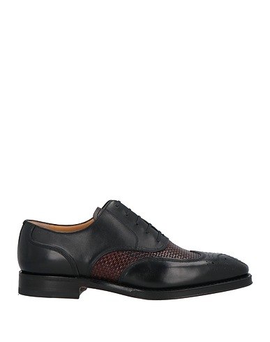 BALLY Laced shoes Black Calfskin