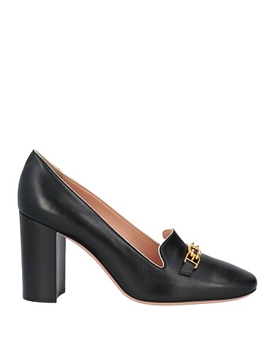 BALLY Loafers Black Lambskin