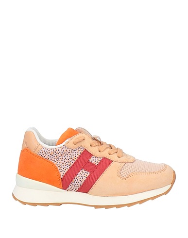 HOGAN Sneakers Blush Leather, Textile fibres