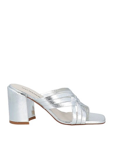 HALMANERA Sandalen Silber Leder