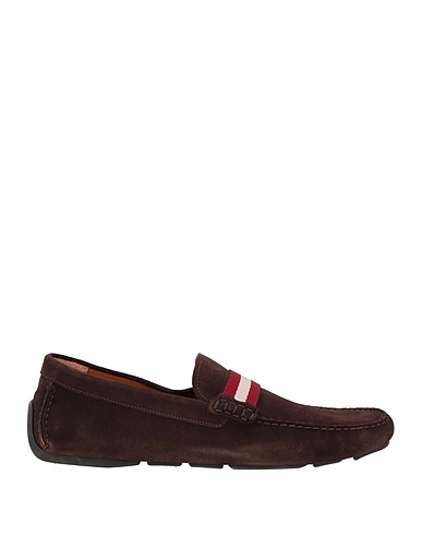 BALLY Mokassins Dunkelbraun Leder