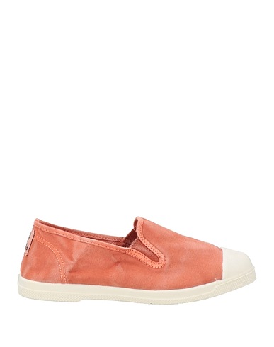NATURAL WORLD Schuhe aus Tuchstoff  Rostrot 100% Organische Baumwolle