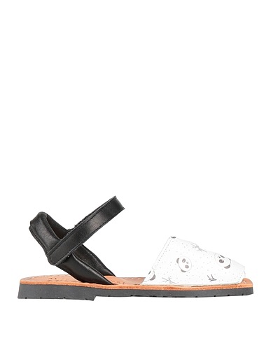 RIA Menorca Sandals White Leather