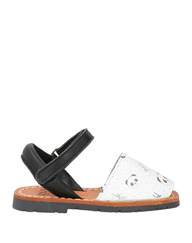 RIA Menorca Sandalen Weiß Leder