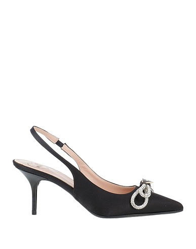 LOVE MOSCHINO パンプス ブラック 紡績繊維