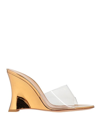 GIANVITO ROSSI Sandali Trasparente Plastica