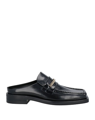 MARTINE ROSE Mules and clogs Black Leather