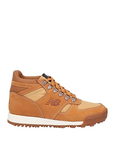 NEW BALANCE Stivaletti Cammello Pelle, Fibre tessili