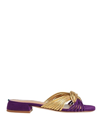 A.BOCCA Sandals Purple Leather