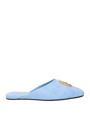 BALLY Mules and clogs Light blue Goat skin