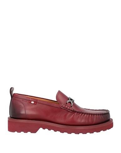 BALLY モカシン ボルドー 牛革（カーフ）