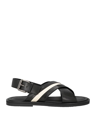 BALLY Sandals Black Leather