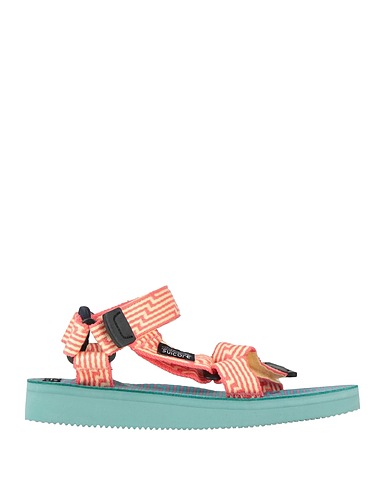 SUICOKE Sandals Salmon pink Textile fibers