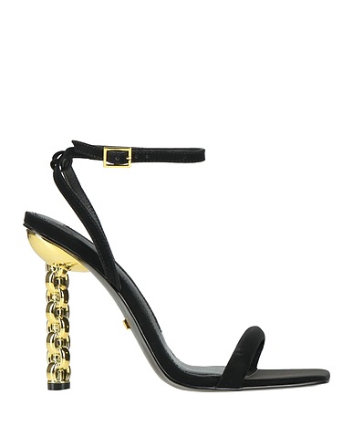 KAT MACONIE Sandals Black 98% Cow leather, 2% Polyurethane