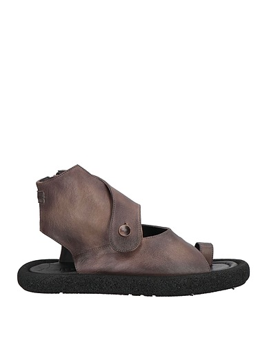LE RUEMARCEL Flip flops Grey Leather