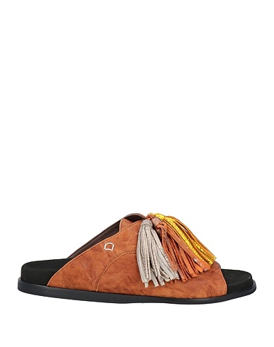 COLLECTION PRIVĒE? Sandals Camel Leather
