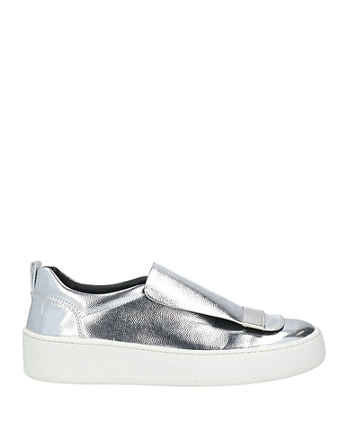 SERGIO ROSSI Sneakers Silver Leather