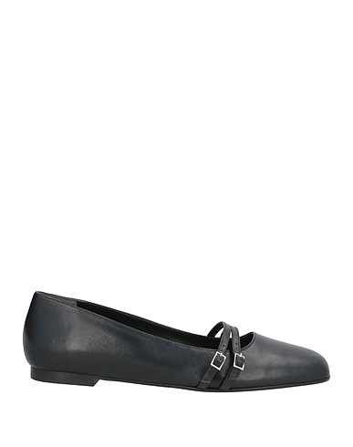 GIA BORGHINI Footwear Black Leather