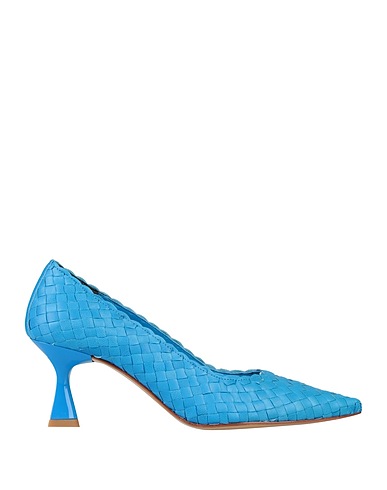 PONS QUINTANA Court Azure Leather