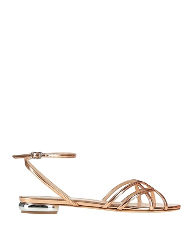 NCUB Sandals Rose gold Textile fibers