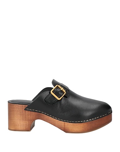 GOLDEN GOOSE Mules and clogs Black Leather