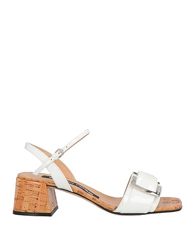 SERGIO ROSSI Mules and clogs White Leather