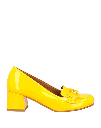 FLY LONDON Loafers Yellow Leather