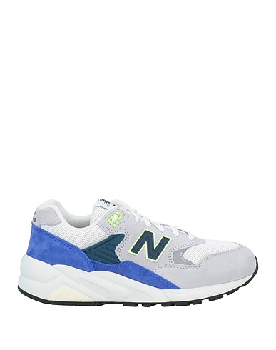 NEW BALANCE Sneakers Light grey Leather, Textile fibres