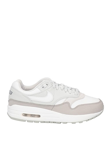 NIKE Sneakers Light grey Leather, Textile fibres