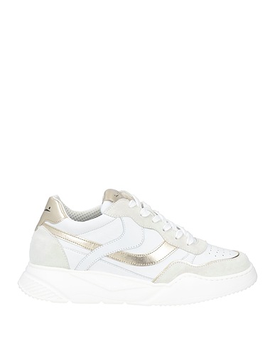 VOILE BLANCHE Sneakers Bianco Pelle di vitello, Pelle di capra