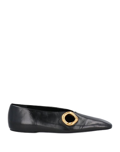 JIL SANDER Ballet flats Black Leather