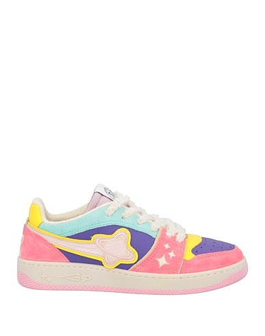 ENTERPRISE JAPAN Sneakers Viola Pelle, Fibre tessili