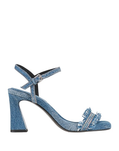 ASH Sandals Blue Textile fibers