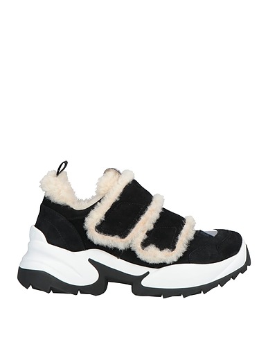 SERGIO ROSSI Sneakers Black Shearling