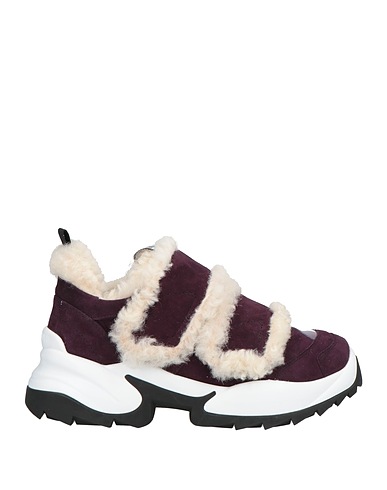 SERGIO ROSSI Sneakers Plum Shearling