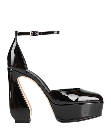 SI ROSSI by SERGIO ROSSI Pump Black Leather