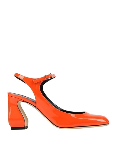 SI ROSSI by SERGIO ROSSI Décolleté Arancione Pelle