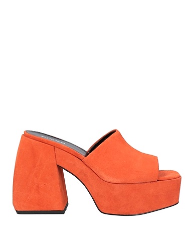 PINKO Sandals Orange Leather