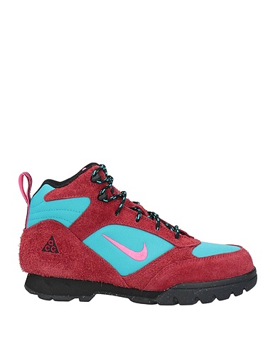 NIKE Stiefelette ACG Ziegelrot Leder, Gewebefasern