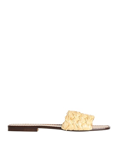 APASH Sandals Beige Textile fibres